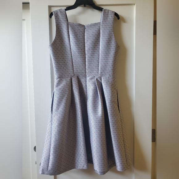NWT Adorable Retro Print Gal Meets Glam Cosette Dress Sz 10 - Picture 9 of 14